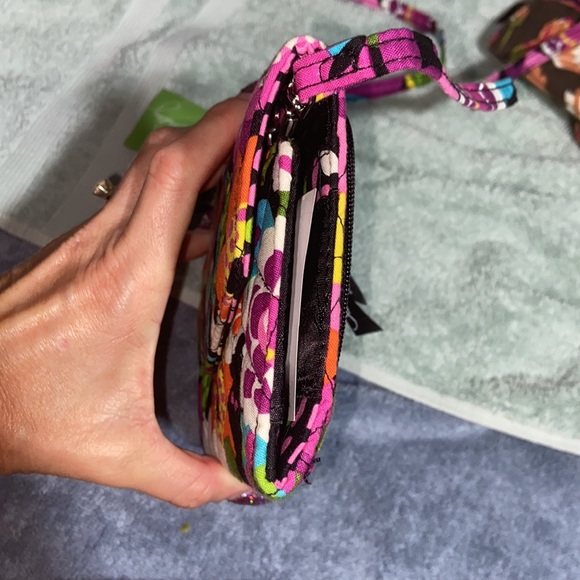 Nwt Vera Bradley va va bloom Strap Wallet crossbody - Picture 4 of 14